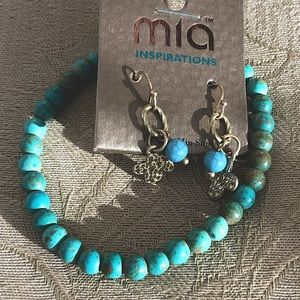 NEW Earrings and Bracelet